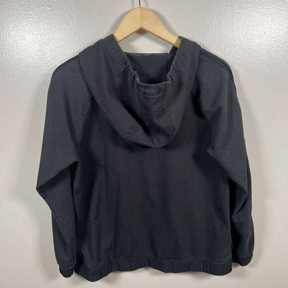 Lululemon Pack Light 1/2 Zip Pullover Jacket Size 4? Black Hiking Outdoor Active - Picture 2 of 11